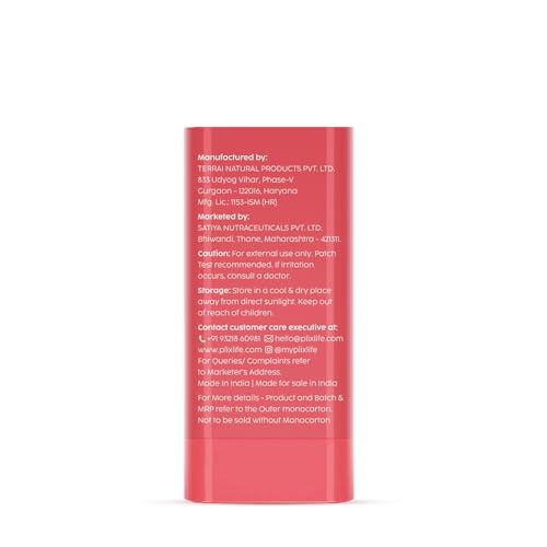 Image of PLIX THE PLANT FIX Watermelon Protect Invisible Sunscreen Stick With New-Age UV Filters | In Vivo Tested SPF 50 PA+++ | Lightweight & Non-sticky | For Mess-free Application |15g