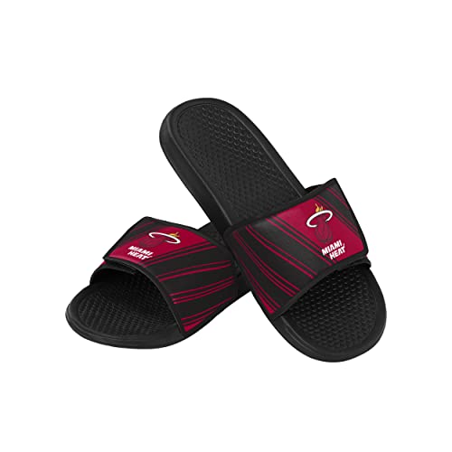 FOCO Miami Heat NBA Mens Legacy Sport Slide - M