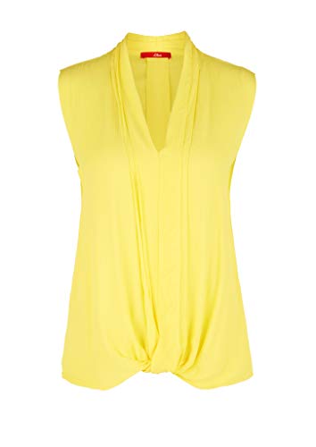 S.Oliver Bluse Ärmellos Camicia da Donna, 1201