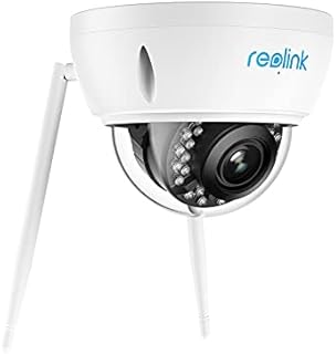 Reolink Security Camera Outdoor, 5MP 2.4/5 GHz Dual-Band WiFi CCTV Surveillance Camera with 100ft Night Vision, Vehicle/Human Detection, IK10 Vandal Proof, 5X Optical Zoom, Non-PT, RLC-542WA