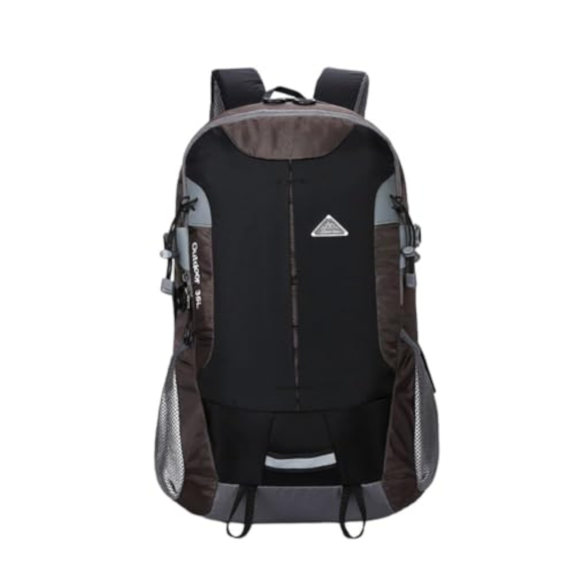 35L Waterproof Nylon Hiking Backpack, Wear-Resistant Outdoor Rucksack