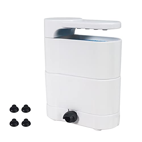 UPETTOOLS Aquarium Turtle Filter Filtration for Reptiles Tank Low Level Filter for Small Fish Tank Turtle Tank Shrimp Tank Amphibian Frog Crab