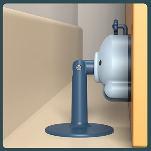 Butée de porte anti-collision sans perçage pour protéger vos murs - 6