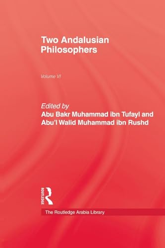 Two Andalusian Philosophers 1138010758 Book Cover