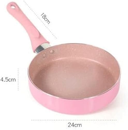 Miniatura 3 de HESNDpdg Skillets 6 Inch 8 Inch Frying Pan Nougat Snowflake Pot Saucepan Baking Cooking Deep Pan Induction Cooker Electric Ceramic Stove Size  8in