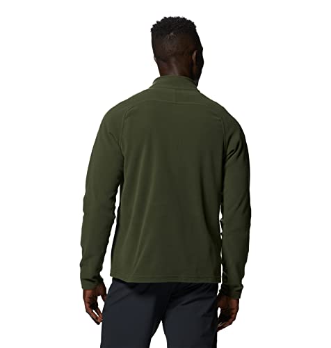 Image of Mountain Hardwear Men's MHW Logo 1 /4 Zip for Travel, Camping, and Casual Wear