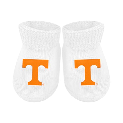 Image of Creative Knitwear College Baby Bootie Sock - Team Logo, Multiple Colors, for Boys & Girls (Newborn - 6 Months)
