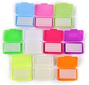 Lot De 50 Cires Orthodontiques Parfumées Pour Appareil Dentaire - Neuf, 10 Parfums Différents