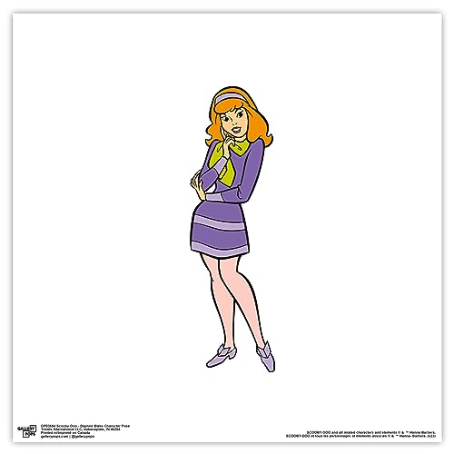 Trends International Gallery Pops Scooby-Doo - Daphne Blake Chracter Pose Wall Art, Unframed Version, 12' x 12'