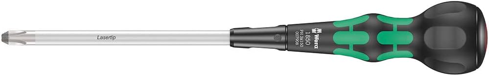 WERA - 05136414001-9611 Magnetic Rail for up to 9 Kraftform Screwdrivers, Empty, 30 x 400 mm