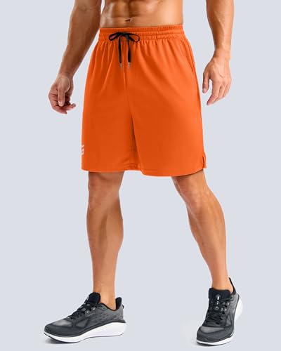 Image of G Gradual Men's Athletic Workout Shorts with Pockets 5 inch /7 inch /9 inch Lightweight Quick Dry Gym Basketball Running Shorts for Men