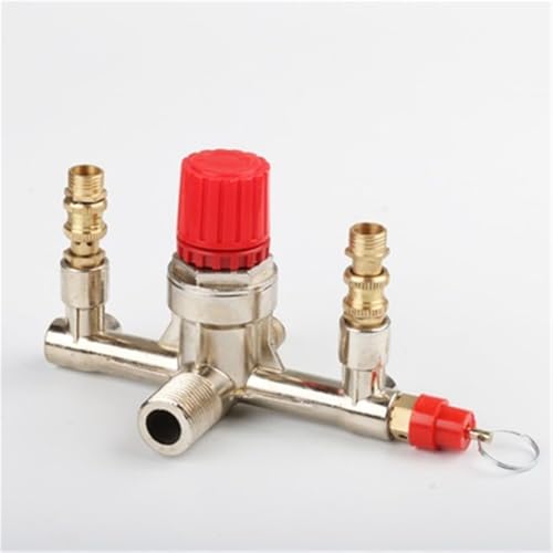 Soporte de compresor de aire de 1 puerto con interruptor de presión de 220V 5
