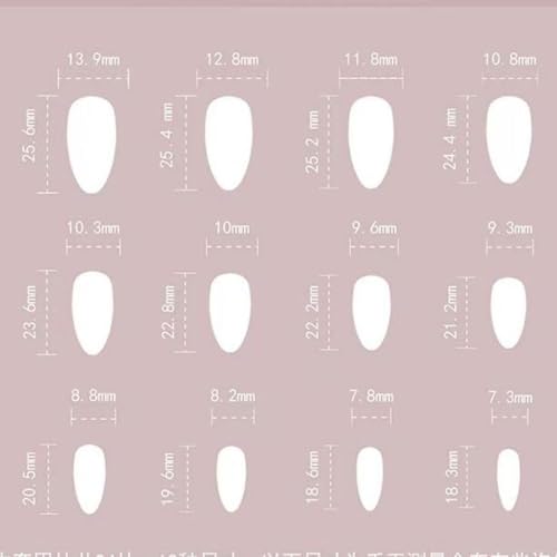 Image of Flower Nail Press ons Butterfly Fake Nails with 3D Design Medium Almond False Nails French Tip Glue on Nials Reusable Artificial Acrylic Full Cover Spring Stick on Nails for Women Girls Manicure 24Pcs