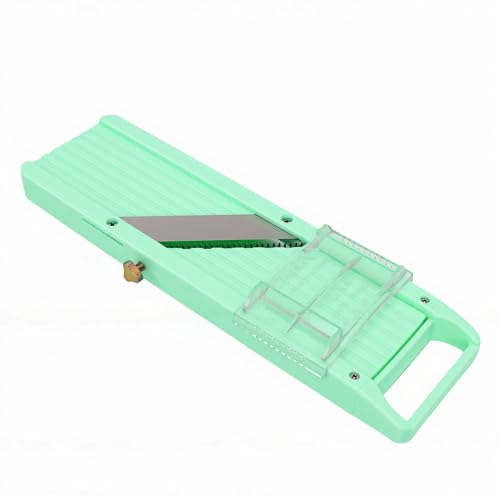 Mandolina antideslizante con cortadores de acero inoxidable miniatura 2