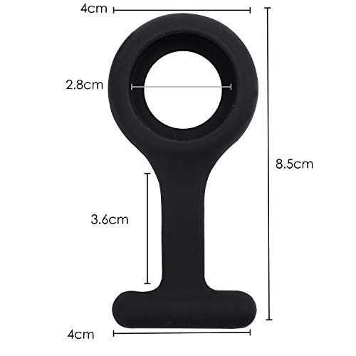 TRIXES Silicone Nurse Fob Watch with Pin