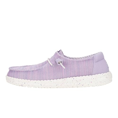 Image of HEYDUDE Women's Wendy Stretch Sox Slip On Loafer | Lightweight Stretch Mesh Easy On | Elastic Laces, Sock Like Fit
