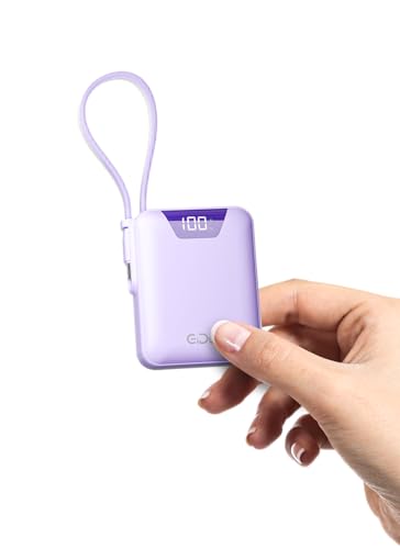 Gidues M1 Mini Portable Charger, 10000mAh Ultra-Compact...