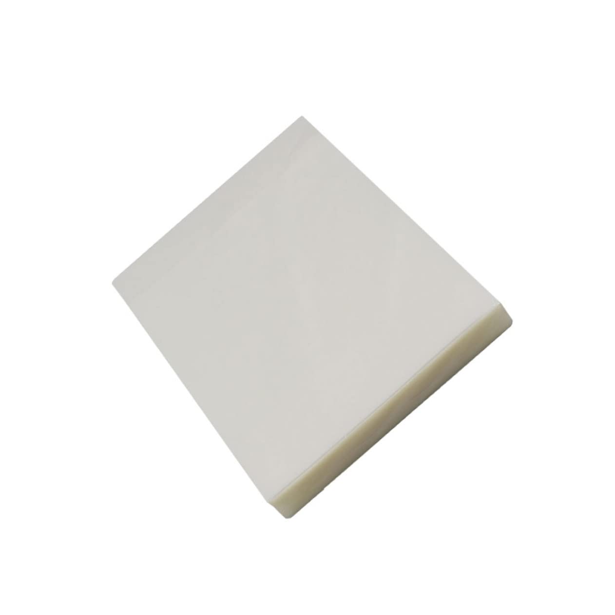 Pochettes de Plastification Thermiques 100 Pièces Pet Blanches