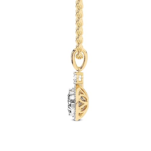 FRIENDLY DIAMONDS 0.75 Carat - 6 Carat IGI Certified Lab Grown Diamond | Joan Fashion Lab Diamond Pendant Necklace In 14K Or 18K White, Yellow Or Rose Gold | FG-VS1-VS2 Quality4