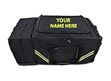 Lightning X Customizable Premium 3XL Firefighter Step-In Gear Bag w/Helmet Compartment & Embroidered...