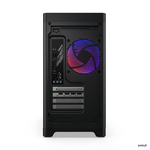 Lenovo Legion Tower 5i Gaming AI Desktop-PC | NVIDIA GeForce RTX 5070 | Intel Core Ultra 7 | 32GB RAM | 2TB SSD | Win11 | Eclipse Black | Transparente Abdeckung | 30L | 3 Monate GamePass