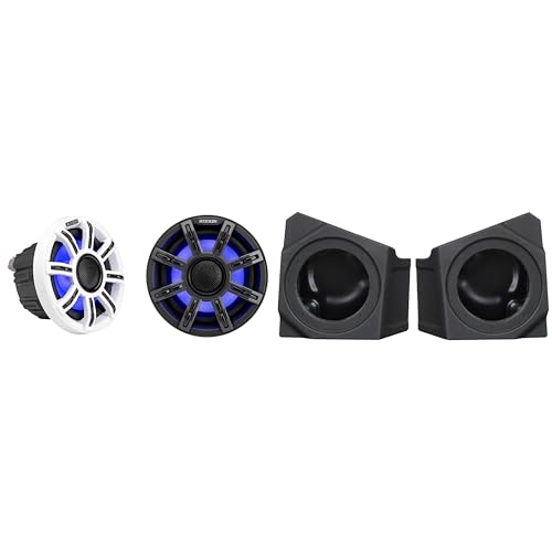 KICKER 51MSC65 Parlantes Marinos LED 6.5 Pulgadas