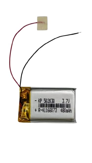 KP Original 502030 3.7v 480mAh (Full Capacity) Rechargeable Battery for Bluetooth Speaker, Headphones, DIY Projects, Toys Game Controllers etc 480 mah-picture-49