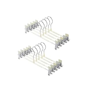 AP LAB クリップ付きハンガー ズボンハンガー 10本セット 750円(75円/本)!プライム会員は送料無料! AP LAB クリップ付きハンガー ズボンハンガー 10本セット 750円(75円/本)!プライム会員は送料無料!