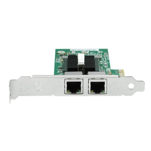 Adaptador Ethernet RJ45 de doble puerto E1G42ET que duplica la velocidad de transferencia