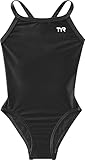 TYR Sport Girls' Solid Diamondback Swim Suit