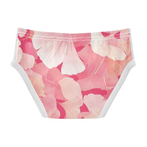 KLL Hand Painted Ginkgo Leaves Little Boys Cotton Briefs Cute Undies2