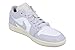 Air Jordan 1 Low Women's Shoes (DC0774-103, Sail/Coconut Milk/Neutral Grey) Size 10