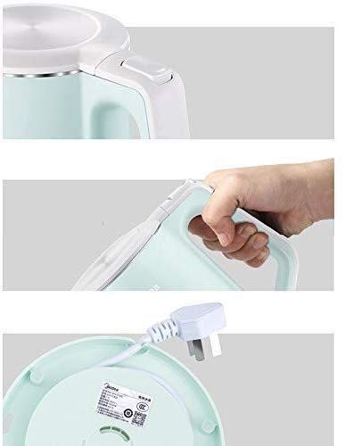 Kettle eléctrico de acero inoxidable con tapa automática miniatura 2