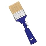 HOLIDYOYO Pennello Regolabile per Pittura Angolato 2,5 Pollici, Pennello Piatto per Vernici a Olio e Acrilico, Strumento Multifunzionale per Pareti e Angoli Difficili, Kit per Pittura