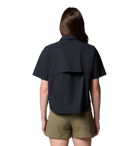 Columbia Damen Standard Brea Falls Woven Short Sleeve, Schwarz – Ansicht 2