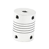 VALICLUD 5 piezas Acoplamiento Flexible para Eje Motor Paso Paso Cnc...