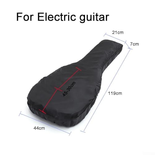 Hasaller Housse de protection universelle étanche pour guitare, housse de protection contre le soleil, la poussière et l’humidité, sans rembourrage, Voir image, For Electric Guitar - Les Beatles, Paul McCartney, John Lennon, RIngo Starr, George Harrison Hasaller Housse de protection universelle étanche pour guitare, housse de protection contre le soleil, la poussière et l'humidité, sans rembourrage, Voir image, For Electric Guitar – Image 3