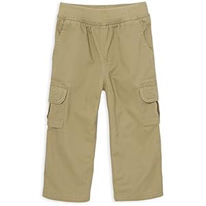 The Children’s Place Baby Single and Toddler Boys Pull on Cargo Pants