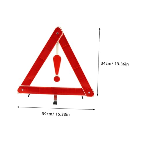 Triangle de signalisation camion lot de 3 kit securite routiere pliable