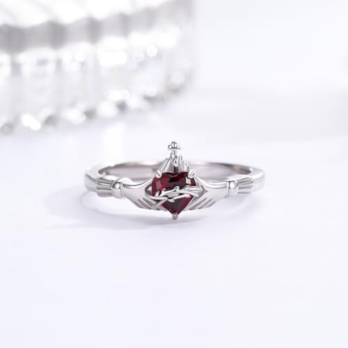 Bague Claddagh cœur argent 925, le style chic au quotidien - 2