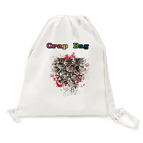 Sac à dos graffiti en toile souple pour soulager le dos en voyage