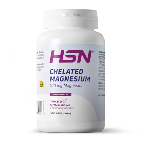 HSN Bisglicinato de Magnesio 300mg (dosis diaria) - 120 Cápsulas Vegetales