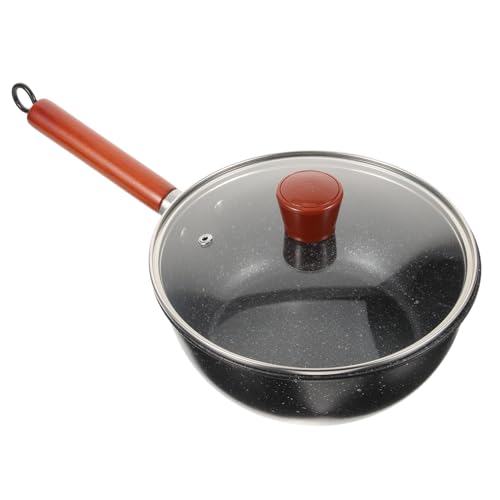 COLLBATH Nonstick Small Pot Hot Aluminum Alloy Milk Melting Pot for Home with Lid