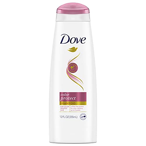 Dove Nutritive Solutions Sulfate-Free Color Care Shampoo for Color Treated Hair Color Protect Lasting Color Vibrancy 12 oz