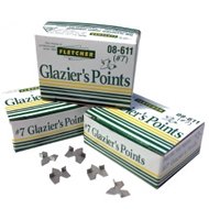 Fletcher Glaziers Push Points Carton of 12 1oz Boxes (Approx 1200 Points)