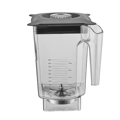 GFSEWURA Vaso De Licuadora con Tapa Inferior For Cuchillas, Compatible con Blendtec Connoisseur 825/885/800. Repuesto del Depósito del Exprimidor For Licuadora(825)