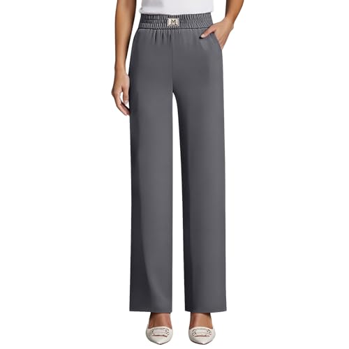 Pantalon coupe large pour se détendre à la maison le week-end
