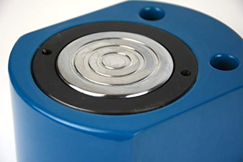 Image of TEMCo HC0034 Low Profile Height Hydraulic Cylinder Puck 50 Ton, 0.63 inch Stroke (Optional Tonnages Availiable)