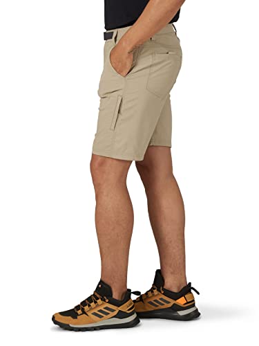Atg By Wrangler Mens Belted Utility Casual Shorts, Aluminum, 34 Us #TOP1