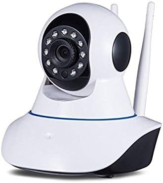 Teconica IP99 Portable 360° High Definition (1080P) Wireless Security Camera System with Up to 10m Night Vision & Support Up to 128GB Micro SD Slot Compatible for Home & Office (White Color)
